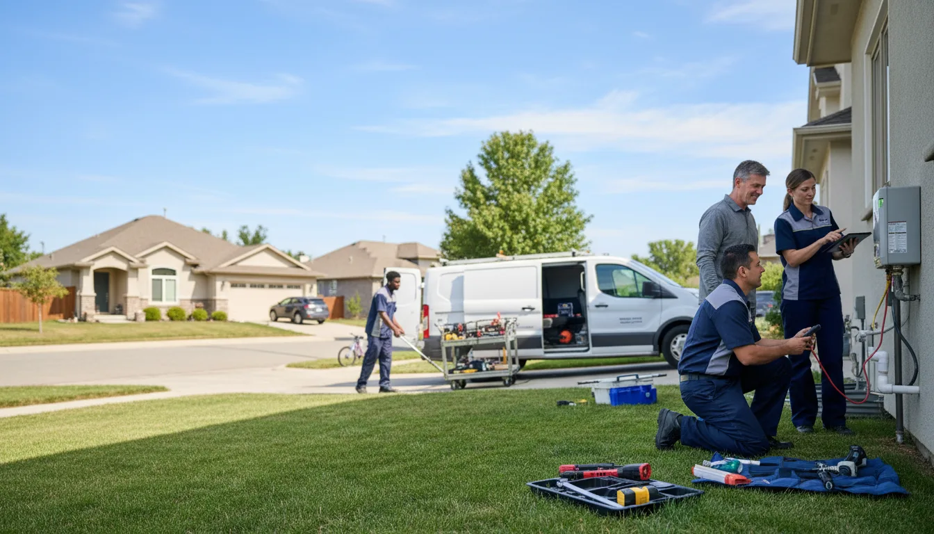 Tankless water heater service in Cedarpines Park, CA